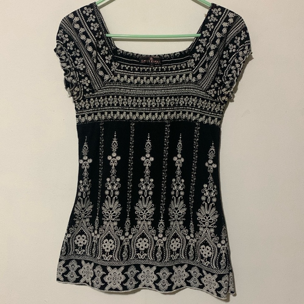 Almost Famous Summer Boho Blouse